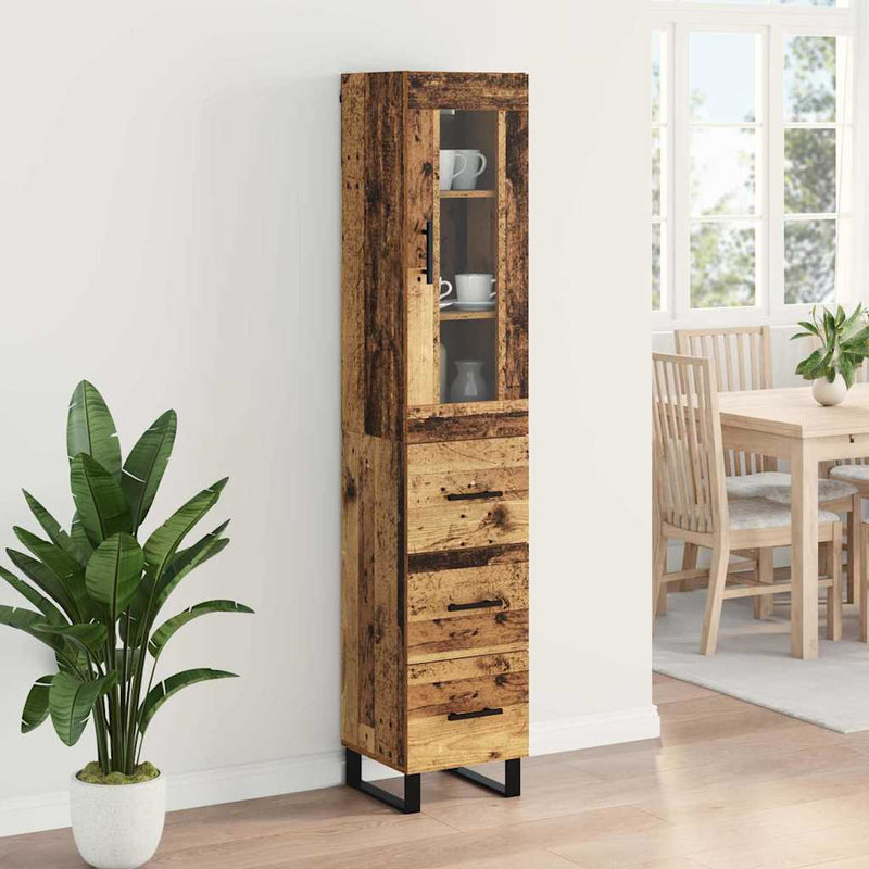 Bufet Lemn Vechi 34,5 x 34 x 180 cm Lemn prelucrat