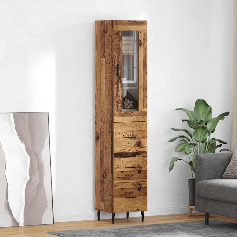 Bufet Lemn Vechi 34,5 x 34 x 180 cm Lemn prelucrat