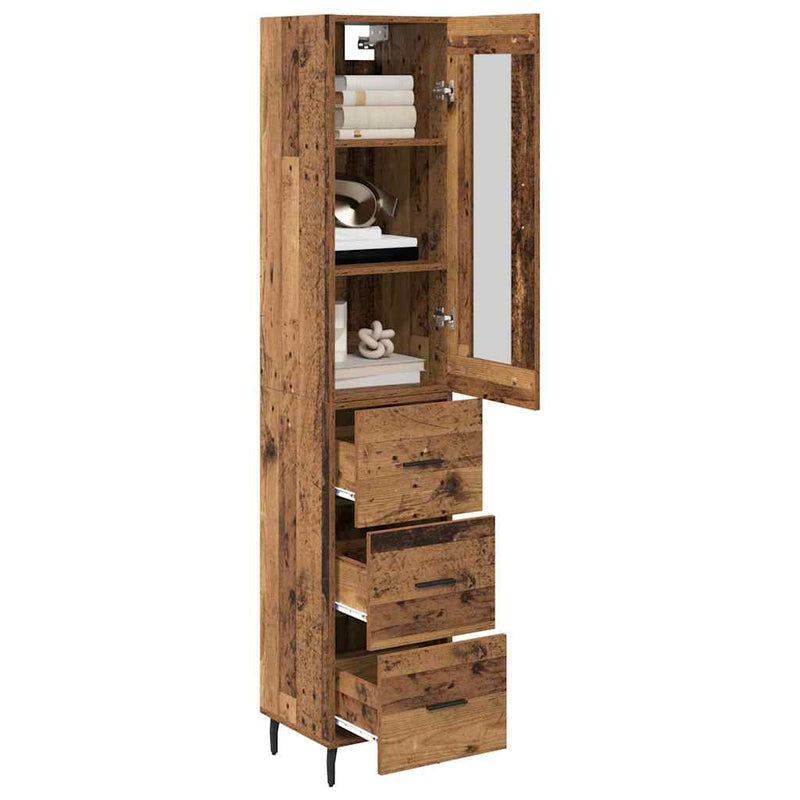 Bufet Lemn Vechi 34,5 x 34 x 180 cm Lemn prelucrat