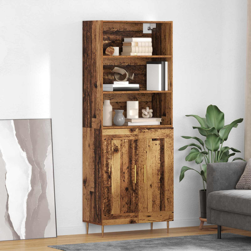 Bufet Lemn vechi 69,5 x 34 x 180 cm Lemn prelucrat