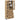 Bufet 2 buc. Stejar Artizanal 69,5 x 34 x 180 cm Lemn prelucrat