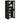 Bufet Stejar Negru 69,5 x 34 x 180 cm Lemn prelucrat