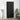 Bufet Stejar Negru 69,5 x 34 x 180 cm Lemn prelucrat