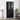 Bufet Stejar Negru 69,5 x 34 x 180 cm Lemn prelucrat