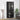 Bufet Stejar Negru 69,5 x 34 x 180 cm Lemn prelucrat