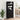 Bufet 2 buc. Stejar Negru 69,5 x 34 x 180 cm
