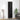 Bufet Stejar Negru 34,5 x 34 x 180 cm Lemn prelucrat