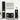 Set de mobilier pentru baie 3 buc. Stejar negru Lemn prelucrat