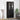 Bufet Stejar Negru 69,5 x 34 x 180 cm Lemn prelucrat