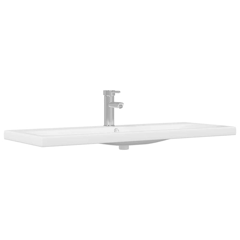 Dulap de Baie Stejar Negru 100 x 38,5 x 46 cm Lemn prelucrat