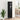 Bufet Stejar Negru 34,5 x 34 x 180 cm Lemn prelucrat