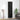 Bufet Stejar Negru 34,5 x 34 x 180 cm Lemn prelucrat