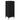 Bufet Stejar Negru 34,5 x 34 x 180 cm Lemn prelucrat
