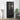 Bufet Stejar Negru 34,5 x 34 x 180 cm Lemn prelucrat