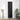 Bufet Stejar Negru 34,5 x 34 x 180 cm Lemn prelucrat