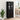 Bufet 2 buc. Stejar Negru 69,5 x 34 x 180 cm Lemn prelucrat