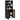 Bufet Stejar Negru 69,5 x 34 x 180 cm Lemn prelucrat