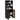 Bufet 2 buc. Stejar Negru 69,5 x 34 x 180 cm