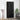 Bufet Stejar Negru 69,5 x 34 x 180 cm Lemn prelucrat