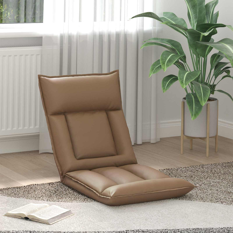 Fotoliu reglabil Cappuccino Piele artificială