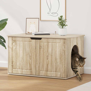 Casa pentru pisici Sonoma 85 x 55 x 50,5 cm Lemn prelucrat