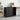 Cabinet mobil cu roata Gri 100 x 39 x 65,5 cm Lemn de pin masiv
