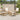 Set de Mobilier pentru Exterior 5 buc. Alb Natural și Crem