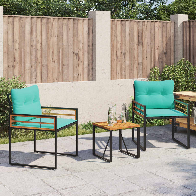 Set de Mobilier pentru Exterior 3 buc. Turcoaz