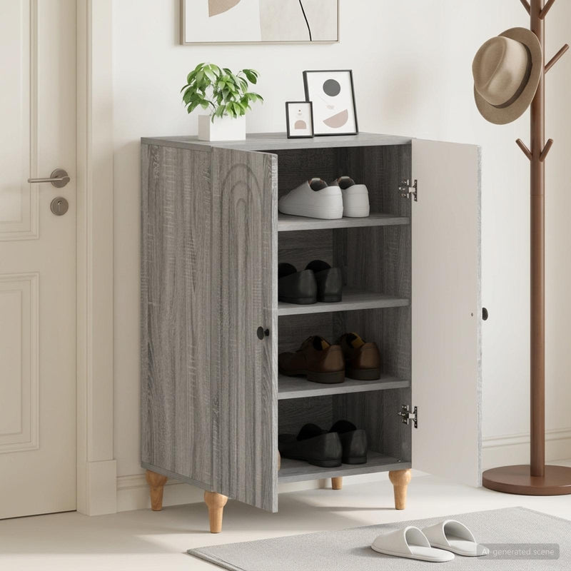 Dulap pentru pantofi ALKMAAR 59,5 x 39,5 x 90 cm Lemn prelucrat