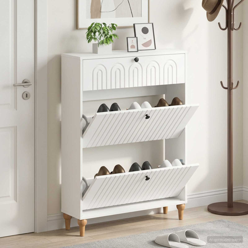 Dulap pentru pantofi ALKMAAR 78 x 24 x 103 cm Lemn prelucrat