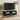 Cabinet TV cu LED Negru Lemn prelucrat