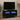 Cabinet TV cu LED Negru Lemn prelucrat