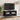 Cabinet TV cu LED Negru Lemn prelucrat