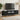 Cabinet TV cu LED Negru Lemn prelucrat