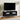 Cabinet TV cu LED Negru Lemn prelucrat