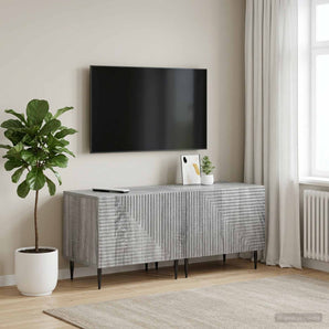 Cabinet TV Sonoma gri Lemn prelucrat