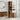 Cabinet de Baie cu Raft Deschis DELFT Stejar fumuriu