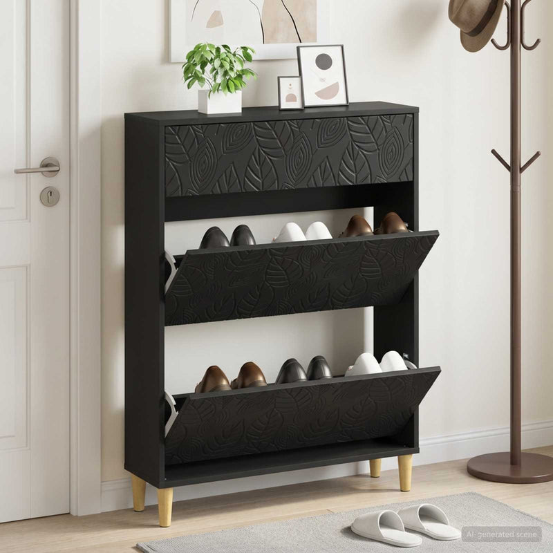 Dulap pentru pantofi DELFT 78 x 24 x 103 cm Lemn prelucrat