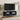 Cabinet TV cu LED Negru Lemn prelucrat