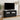 Cabinet TV cu LED Negru Lemn prelucrat