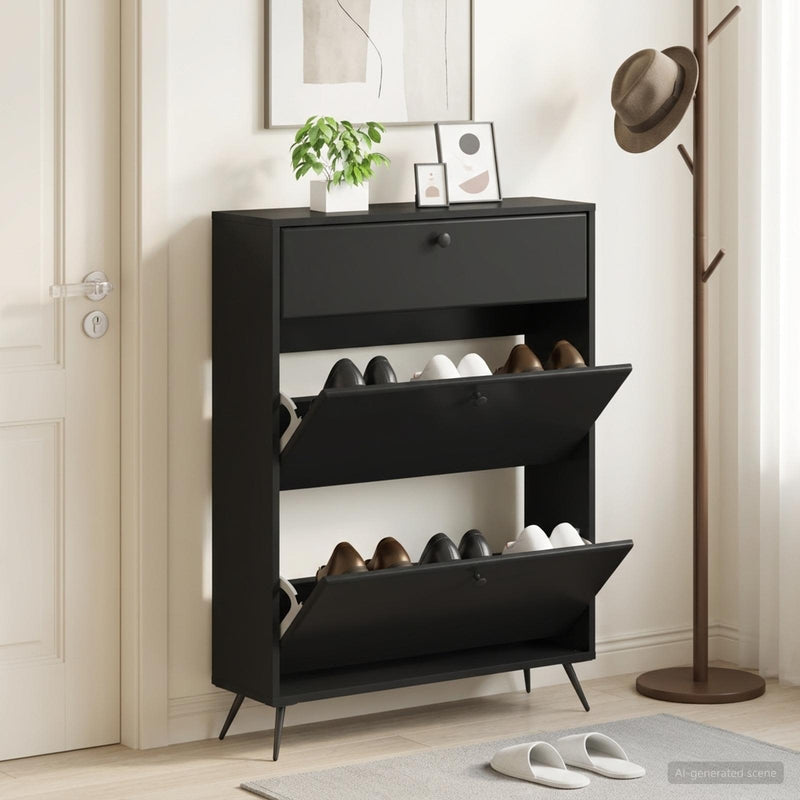 Dulap pentru pantofi BREDA 78 x 24 x 103 cm Lemn prelucrat