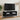 Cabinet TV cu LED Negru Lemn prelucrat