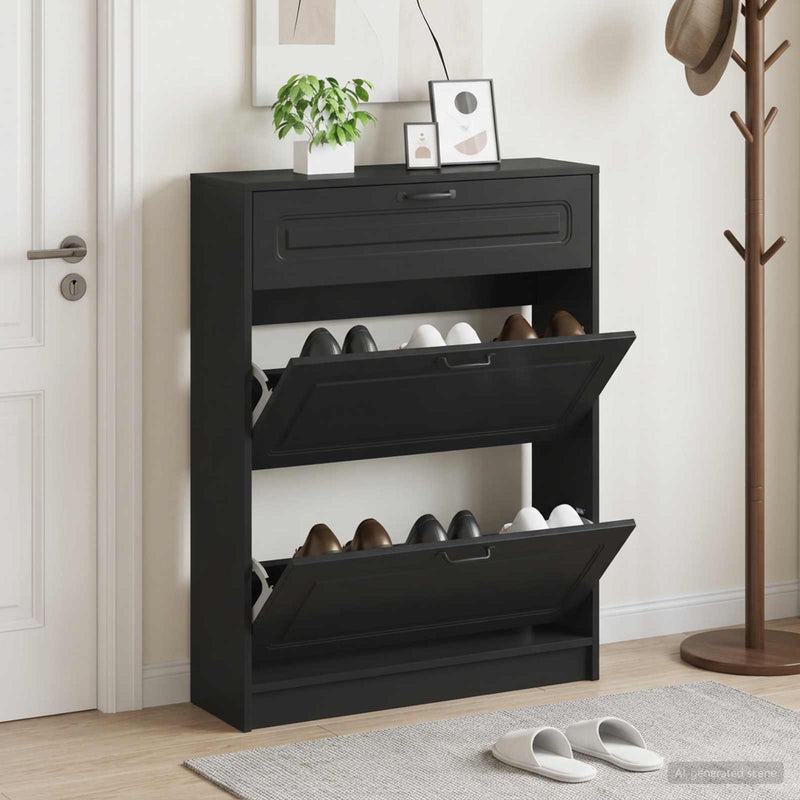 Dulap pentru pantofi UTRECHT 78 x 24 x 100 cm Lemn prelucrat