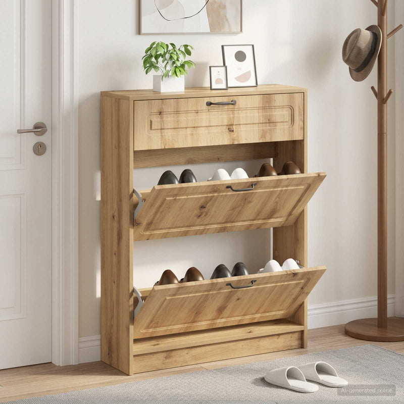 Dulap pentru pantofi UTRECHT 78 x 24 x 100 cm Lemn prelucrat