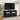 Cabinet TV cu LED Negru Lemn prelucrat