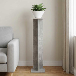 Suport pentru plante Gri Beton 25 x 25,5 x 100,5 cm