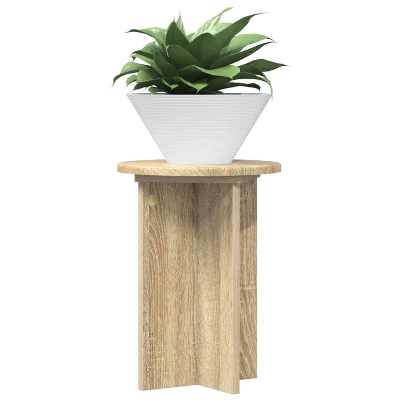 Suport pentru plante 2 buc. Stejar Sonoma Ø29,5 x 40 cm