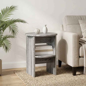 Dulap lateral Sonoma gri Ø40 x 50 cm Lemn prelucrat