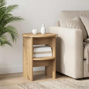 Dulap lateral Stejar Artizanal Ø40 x 50 cm Lemn prelucrat