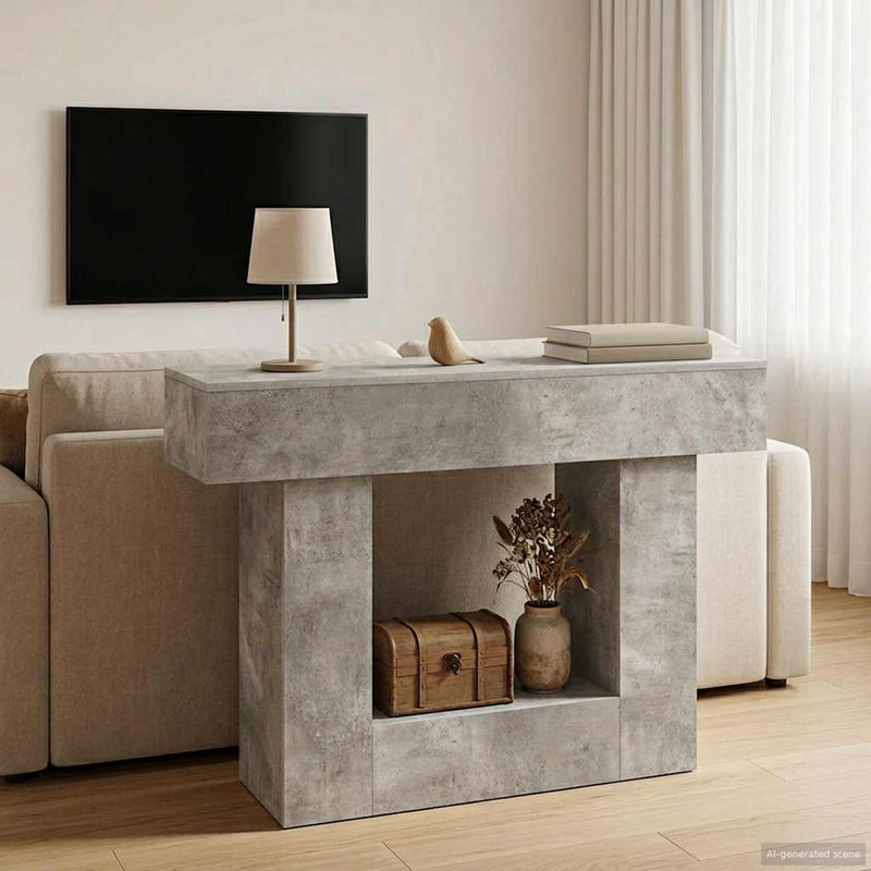 Gri Beton 101 x 30 x 74 cm